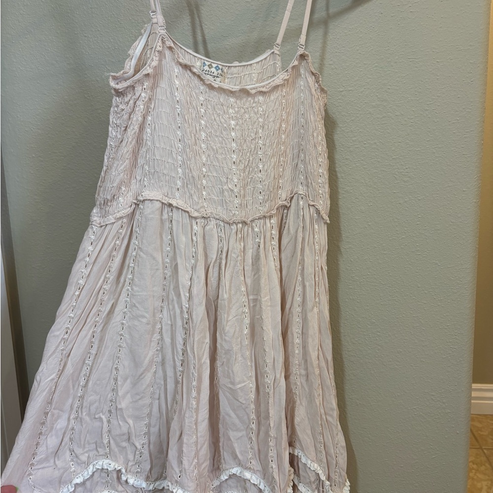 Free People Blush Mini Dress